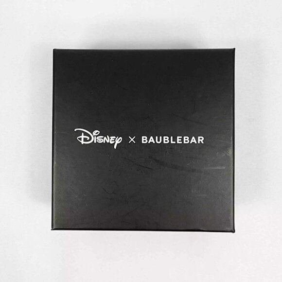Disney x BaubleBar Gold with Rainbow Rhinestones Mickey Earrings - Picture 3 of 3